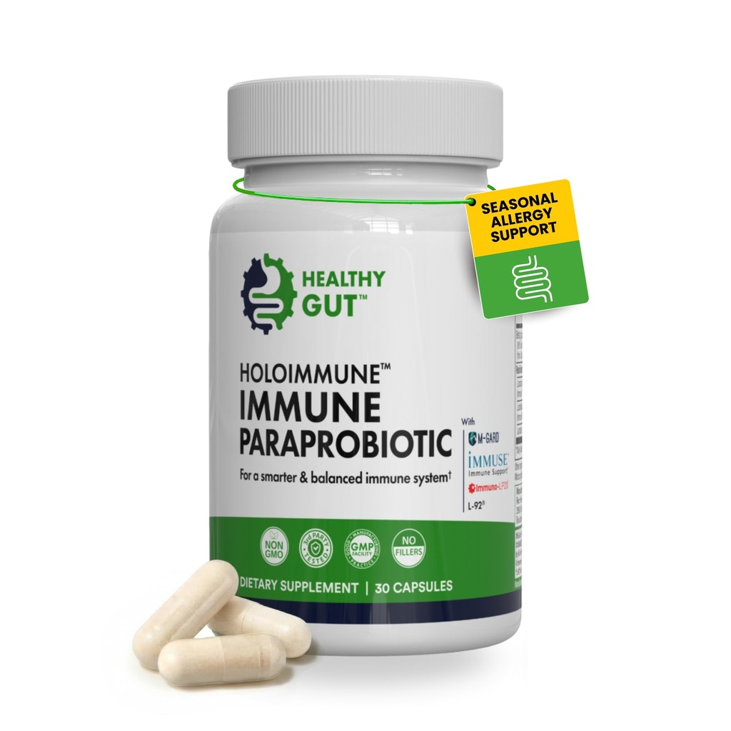 Salute Gut HoloImmune | Paraprobiotico con Immuse Supporto Immune | 30 Serve