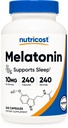 Nutricost Melatonin 10mg, 240 Capsule, Non OGM & Gluten Free