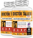 NuBest Doctor Taller Kids - Bambini Multivitaminici, Vitamine Toddler - Support Bone Forza, Immunità potenziata con Calcio, Multivitaminici per età da 2 a 9 anni - Grasso - 90 compresse masticabili | Confezione 2