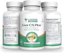 Logos Nutritionals-Liver CS Plus-60 Leistungsstarke Leber-Detox-Formel Veggie Caps-Increasing Glutathione und senken Oxidative Stress.