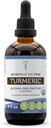 Kurkuma USDA Organic Tincture | Alkoholfreier Extrakt, hochkarätige Kräutertropfen, Gesunde Gelenke | Hergestellt aus 100% Certified Organic Turmeric (Curcuma Longa) Getrocknete Wurzel 4 OZ