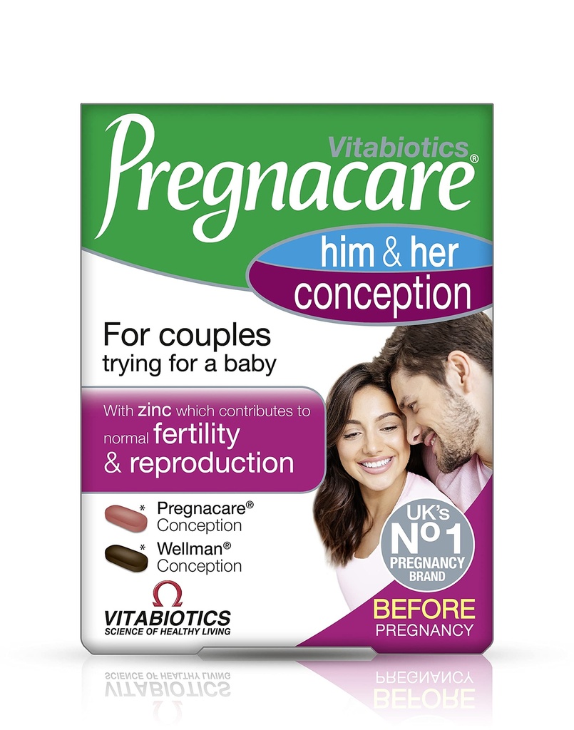 Vitabiotics - Pregnacare - His & Her Conception - 2x30 Tavole