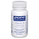 Encapsulations pures Vitamine A + Caroténoïdes (Lutéine, Zeaxanthine et Astaxanthine)
