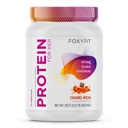 FoxyFit Protein für Sie, Caramel Mocha Whey Protein Pulver mit CLA und Biotin für einen gesunden Glow (1.85 lbs)