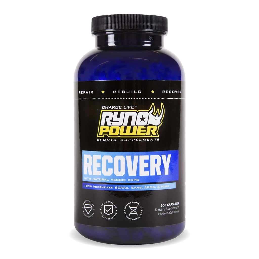 Ryno Power Recovery Nach-Workout Ergänzung Kapseln (33 Servierungen)