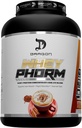 DRAGON PHARMA Whey Protein Blend, Fast Absorption, Gluten Free, 100% Whey Protein, WheyPhorm, Maximize Recovery, Great Tasting, 25 Grams of Protein (65 Servings, Cappuccino)