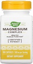 Integratore Complesso Magnesio Premium di Via Natura, 500 mg per porzione, 100 capsule