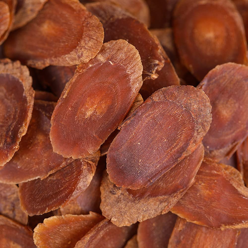 18 Years Red Ginseng Slices Korean Ginseng Red Panax Korean Red Ginseng Roots Slice Korean Ginseng séché Red Panax Ginseng Slices Red Ginseng Root Slice Red Ginseng Slice (100 Grams 0,22 lbs)