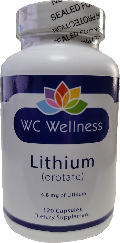 Lithium Orotate 1.0 Conta capsule - Detoxing Mineral Supplement