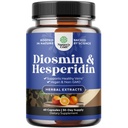 Diosmin Hesperidin 1000mg Komplex für Erwachsene - Bitter Orange Ergänzung für Varikose Venen Unterstützung, Leg & Feet Blut Gesundheit - Diosmin & Hesperidin Ergänzungen von Citrus Aurantium - 60 Zähler