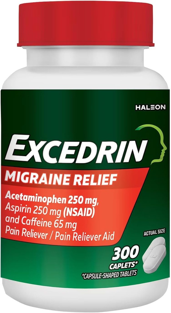 Excedrin Migraine Relief - 300 Conte