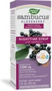 Nature's Way Sambucus Elderberry Nighttime Syrup für Kinder mit Melatonin, Immununterstützung*, 4 Fl Oz