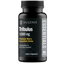 Nugenix Essentials Tribulus Terrestris für Männer Extrakt - 95% Gesamt Saponine, 1000mg Hohe Potenz, Extrastärke, 60 Zähler