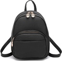 Barsine Mini Backpack for Women Girls Leather Backpacks Casual Small Daypack Shoulder Bag with Pockets