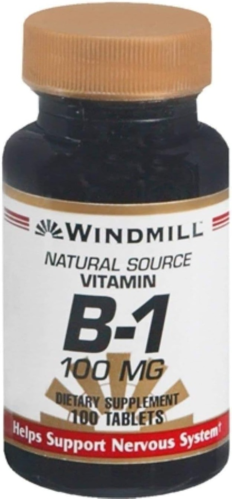 Vitamin B-1 100 mg Tabletten 100 TB - Kaufen Packungen und SAVE (Pack mit 4)