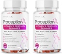 Gummie di fertilità per le donne - Myo-Inositol, Acido Folico, Biotina, Vitamine B - Integratore di inositolo per il supporto della fertilità femminile, Equilibrio dell'ormone, Ovulazione, Concezione prenatale (60 Gummies, 2 Pack)