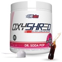 EHP Labs OxyShred termogenic Fat Burner - Polvere pre-allenamento con L-Glutamina, Acetyl L-Carnitina, Metabolismo Booster, Perdita di peso, Controllo appetito, Energy Drink, Dr. Soda Pop, 60 Servings