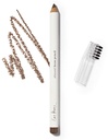 Ere Perez - Matita naturale del sopracciglio della mandorla | Supporta la crescita, lunga durata, copertura completa | Olio di cocco + vitamina E | Vegan, Cruelty-Free, bellezza pulita (perfetto, 0,04 oz | 1.1 g)