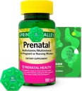 Prenatal Multivitamin/Multimineral 100 Tabletten mit Bundle Exclusive Vitamine & Minerals - A bis Z -Better Ligth&Spring Guide + Wöchentliche Pille Organizer (3 Artikel)