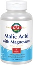 acido malico Kal con compresse di magnesio, 120 conte