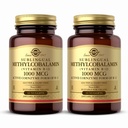 Solgar Methylcobalamin (Vitamin B12) 1000 mcg - 60 Nuggets, Packung von 2 - Unterstützt Energiemetabolismus - Nicht-GVO, Vegan, Glutenfrei, Milchprodukte frei, koscher - 120 Portionen insgesamt