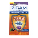 Zicam Cold Remedy Zinc Lozenges, Elderberry Flavor, Homöopathic, Soothes Sore Throat und Coughs, Kalte Verkürzung Medizin, verkürzt Kalte Dauer, 25 Graf
