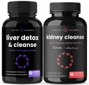 NutraChamps Capsules de nettoyage du foie et capsules de nettoyage du rein