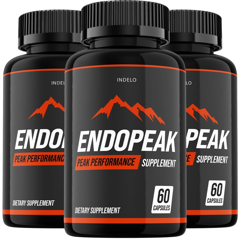 (3 Pack) Endopeak pour les hommes, Endo Peak Advanced Performance Suppléments, EndoPeak Performance 24, EndoPeek Reviews (180 capsules)