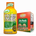 Vitamin Energy Immune+ Extra Strength Energy Shot Mango 24 Pack, 260mg Natürliche Koffein, B-Vitamine, Citicoline, Grüner Tee, Immunität und Fokus-Unterstützung, Zero Sugar, Glutenfreie 1.93 fl oz