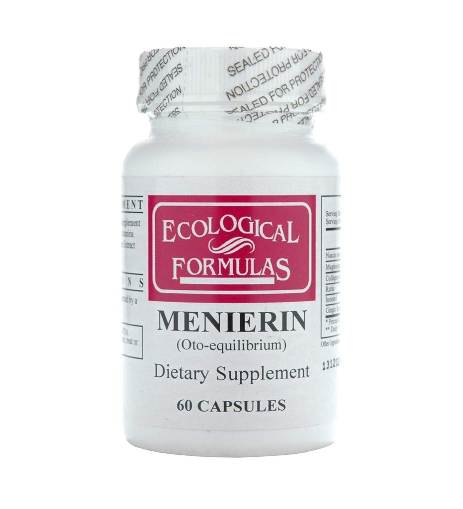 Formules écologiques Ménierin, Blanc, 60 Comte