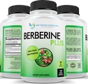 DOCTOR RECOMMENDED SUPPLEMENTS Berberine Plus 1200mg Per Serving - 120 Veggie Capsules with Royal Jelly