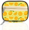 Serfeymi Weekly viaggio Pill Organizer caso per la borsa con rimovibile 7 giorni Pill Box, Fashionable Travel Medicine Organizer Pill Container per Medicina, Vitamina, Supplemento - Giallo 01