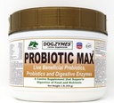 Dogzymes Probiotic Max -10 billion CFU's Probiotics, Prebiotics, Digestive Enzymes - Relieves Diarrhea, Upset Stomach, Constipation, Gas, Allergy, Immunity & Overall Health (1 pound)