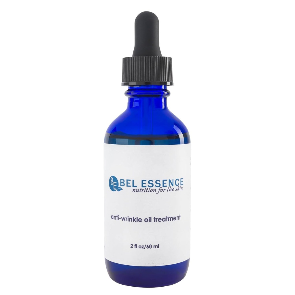Siero dell'olio di Antirughe di Bel Essence per il viso - 100% naturale, siero di idratazione organica con siero di invecchiamento dell'olio di Argan riduce le linee sottili, la pelle delle imprese, il tono della pelle di sera-tutti i tipi della pelle-2 oz