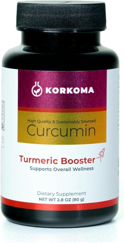 Turmeric Booster - Organic Turmeric Superfood mit Curcumin Extract, unterstützt Immunsystem, Nurtures Gesunde Haut & Gesamt Wohlbefinden