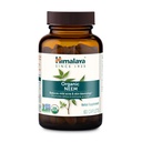 Himalaya Neem biologique, 60 jours d'approvisionnement - suppléments d'acné à base de plantes soutenant la peau claire et la détox - USDA biologique, végétalien, non-OGM, sans gluten, 600 mg, 60 capsules