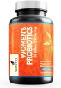 NutriZing Womens Probiotic for Gut Health - 50 milliards UFC - Prébiotiques et probiotiques pour les femmes Santé digestive et équilibre du pH - Lactobacillus Reuteri & Rhamnosus Suppléments - Soutien vaginal