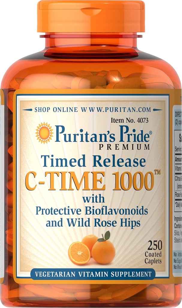Puritan's Pride Vitamin C, 250 Graf