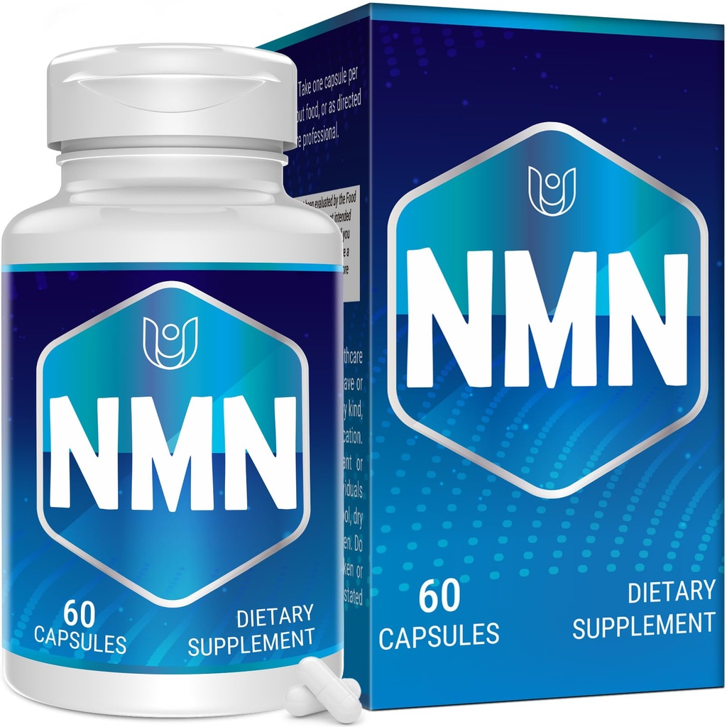 NMNH (Dihydronicotinamid Mononukleotid), NAD-Ergänzung zu Boost NAD+-Levels als We Age (May Be More Effective Than Nicotinamid Riboside), NMNH-Ergänzung - 60 Kapseln (60 Portionen)