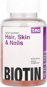 T.RQ Hair, Skin & Nails Integratore alimentare, Fragola naturale, 60 Conte