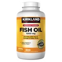 Kirkland Signature Huile de poisson 1000 mg, 400 Softgels (2 Pack)