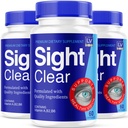 LIVORKA Sight Clear 20/20 Supplément de soutien de la vision pour les yeux - Approvisionnement de 3 mois - Pack de 3