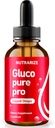 NutraRize Glucopure Pro Drops, offizielle Formel zur Unterstützung gesunder und stabiler Levels, Premium-Blutergänzung für Gesundheit und Wellness, Gluco Pure Pro Gotas Bewertungen (30 Portionen)