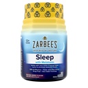 Zarbee's Melatonin Gummies 3mg Sleep Supplemento per promuovere il sonno tranquillo, Natural Mixed Fruit Flavor, Adulti Gummy Età 12 Su, 60 Conte