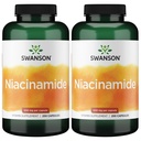 Swanson Niacinamide 500 mg 250 capsules (2 boîtes)