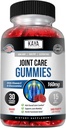 Kaya Naturals Mobility Care Gummis für Rücken, Knie & Hands | Flexibilitätsunterstützung - Glucosamine Gummis beste Immununterstützung für Damen und Herren - 30 Count