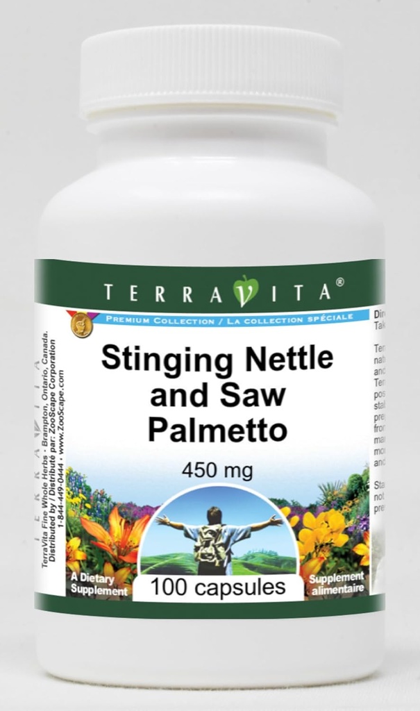 Sting Nettle and Saw Palmetto - 450 mg (100 Kapseln, ZIN: 513889)