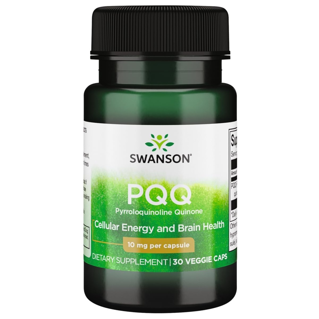 Swanson Pqq Pyrrolochinolin Quinone 10 Milligramme 30 Veg Kapseln