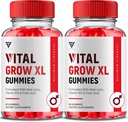 (2 Pack) Vital Grow XL Gummis, Vital Grow XL Advanced Performance und Daily Health Support Supplement, VitalGrow XL Maximum Strength 1000mg Wellness Supplement Formula (120 Gummi)